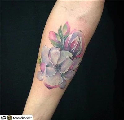 Blomster på mine arme