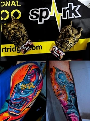 SPARK Artist @anfitriontattoo hævder dobbelt sejr ved Expo Tattoo Culturas 2025