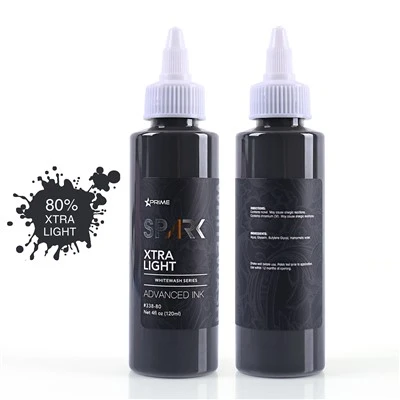 Professionelt sæt på 4 OZ 120 ml økologisk langtidsholdbar-hvidvasket tatoveringsblæk til tatovering og kropskunst