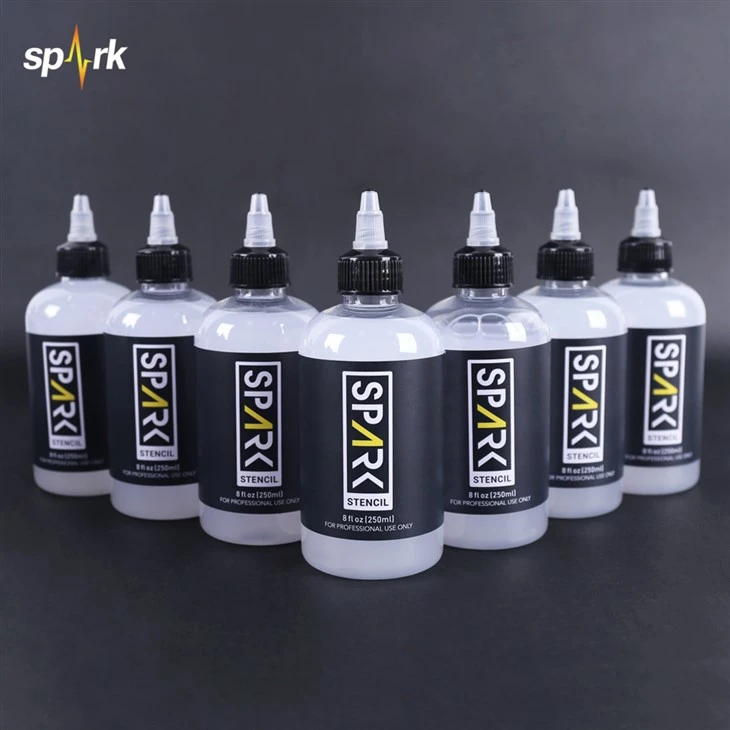 Spark Realistic LongSpark Realistic Long - Lasting Stencil Stuff Transfer Gel 4 fl oz (120 ml) - ren og nem anvendelse - Lasting Stencil Stuff Transfer Gel 4 fl oz (120 ml) - ren og nem anvendelse