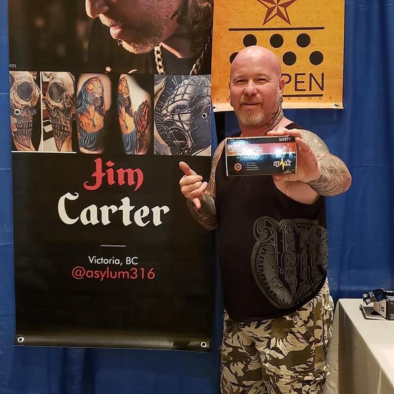 Tændpatroner i Tatlantis Tattoo Convention i 2019