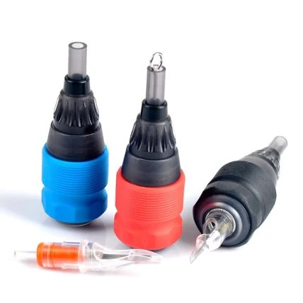 Justerbare tatoveringspatroner Grip Cartridge Tattoo Tubes
