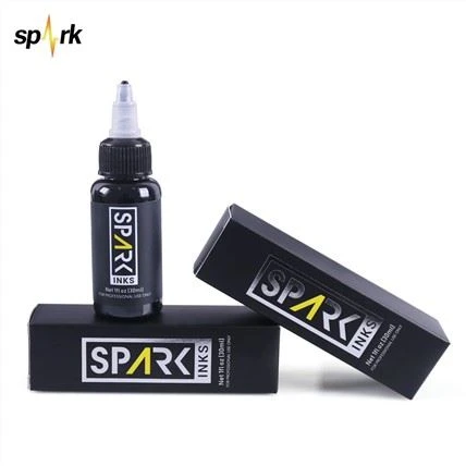 Spark Sort tatovering Blæk 1 ounce