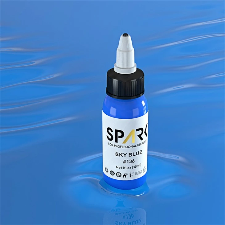25 farvesæt Spark Tattoo Ink Vegansk Tattoo Ink Tattoo Ink 30ml Pigmenter