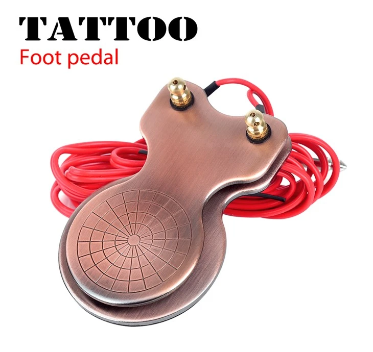 Anti-skrid tatoverings fodpedal