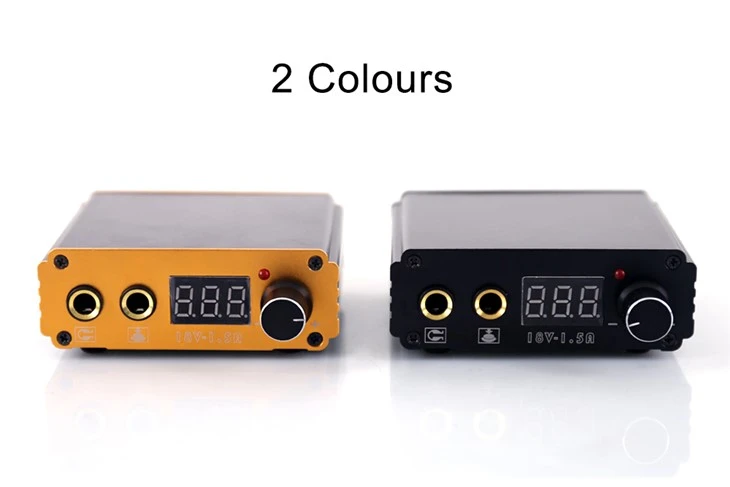 Letvægts Mini LCD tatoveringsstrømforsyning
