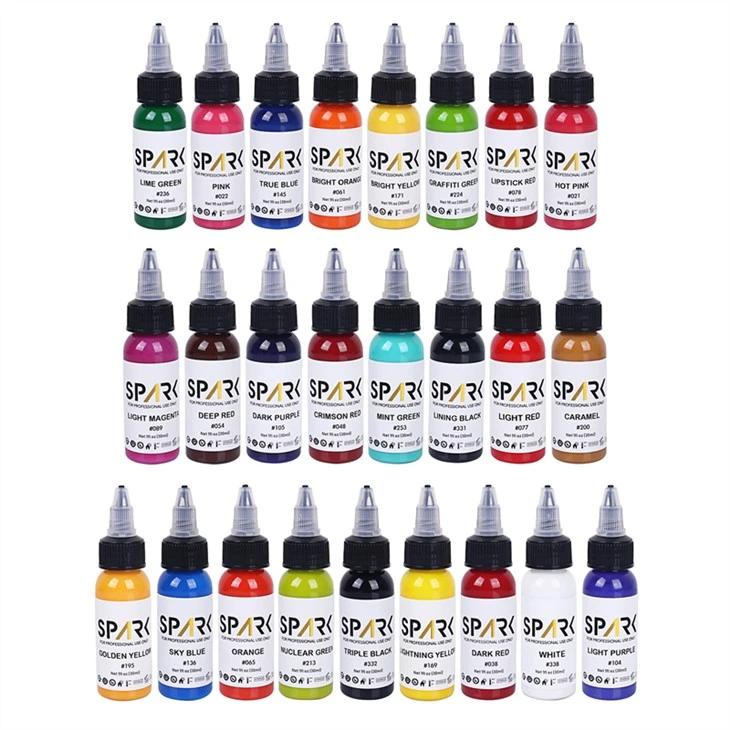 Pigmenter tatovering blæk vegansk tatovering blæk tatovering blæk 30ml