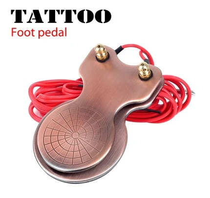 Anti-skrid tatoverings fodpedal