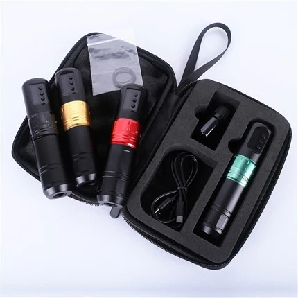 Hot Sale 134mm Trådløs Tattoo Machine Tattoo Pen Machine Spark