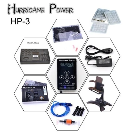 Hurricane Tattoo Supplies Tattoo Power Device Tattoo Power Supply Digital