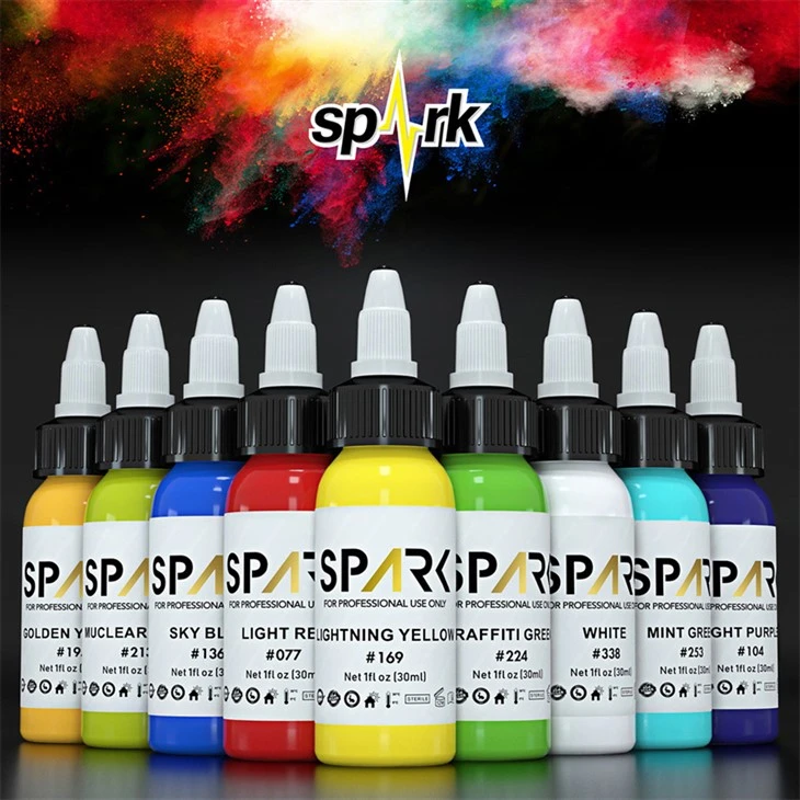 Spark Blyfri Tattoo Ink Black Tattoo Ink Tattoo Ink Black