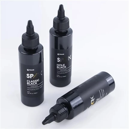 Sort lys tatoveringsblæk Triple Black 8OZ hul Black Black Ink Series Spark Tattoo Ink Tattoo Ink Sæt